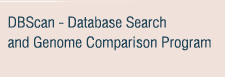 DBScan - Database Search and Genome Compatison Program -- Coming Soon