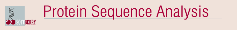 Protein sequence analysis